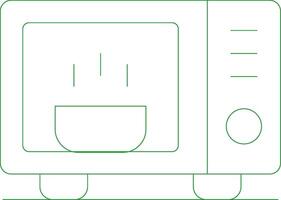 Line Green Gradient Design vector