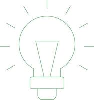 Line Green Gradient Design vector
