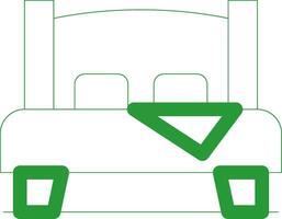 Line Green Gradient Design vector