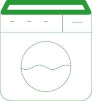 Line Green Gradient Design vector