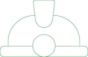 Line Green Gradient Design vector