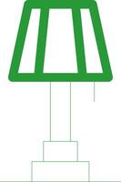 Line Green Gradient Design vector