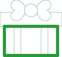 Line Green Gradient Design vector