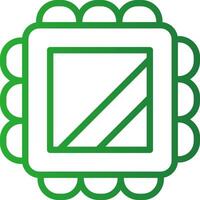 Magic Mirror Creative Icon Design vector