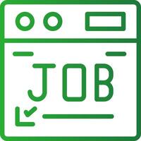 Job Creative Icon Design vector