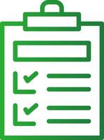 Checklist Creative Icon Design vector