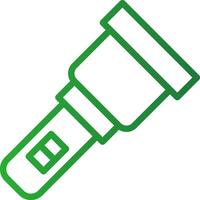 Flashlight Creative Icon Design vector
