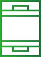 Mobile Phone Creative Icon Design vector