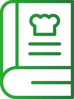 Recipes Creative Icon Design vector