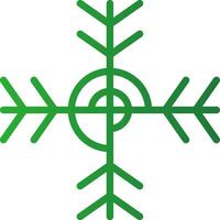 Snowflake Creative Icon Design vector