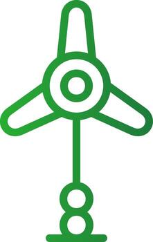 Windmill Creative Icon Design vector