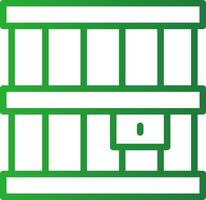 Jail Creative Icon Design vector