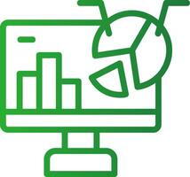 Data Analytics Creative Icon Design vector