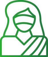 Lady Justice Creative Icon Design vector