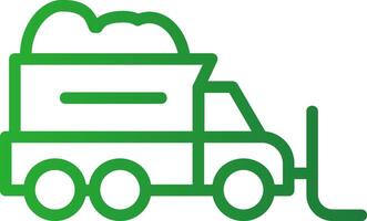 Snowplow Creative Icon Design vector