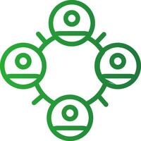 Global Network Creative Icon Design vector