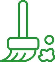 Broom Creative Icon Design vector