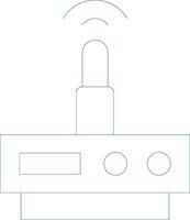 Wifi Router Creative Icon Design vector