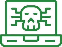 Malware Creative Icon Design vector