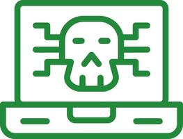 Malware Creative Icon Design vector