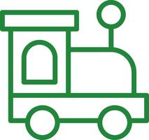 Line Green Gradient Design vector