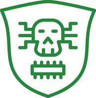 diseño de icono creativo de malware vector