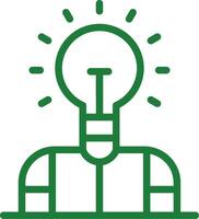 Idea Creative Icon Design vector