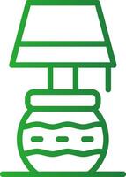 Desk Lamp Creative Icon Design vector