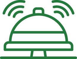 Reception Bell Creative Icon Design vector