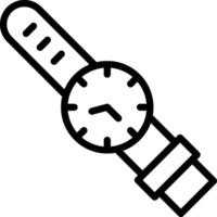 diseño de icono creativo de reloj de pulsera vector