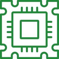 Processor Creative Icon Design vector