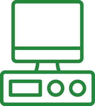 Computer Creative Icon Design vector