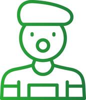 Mime Creative Icon Design vector
