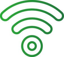 Wifi Creative Icon Design vector