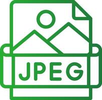 Jpeg Creative Icon Design vector