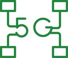 Network Creative Icon Design vector