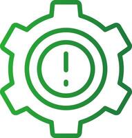 Risk Management Creative Icon Design vector