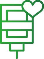 Transfusion Creative Icon Design vector
