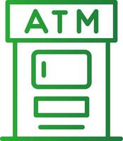 ATM Creative Icon Design vector