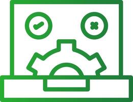 QA Testing Creative Icon Design vector