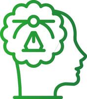 Design Thinking Creative Icon Design vector