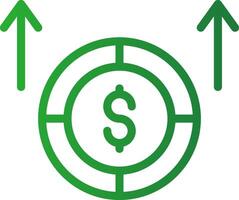 Cash Flow Creative Icon Design vector