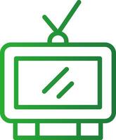 Television Creative Icon Design vector