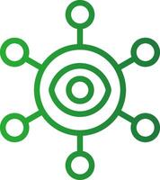 Smart Contact Creative Icon Design vector