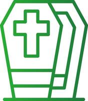 Coffin Creative Icon Design vector