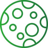 Moon Creative Icon Design vector