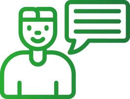 Comment User Creative Icon Design vector