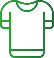 Line Green Gradient Design vector