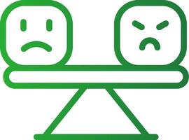 Understanding Emotions Creative Icon Design vector