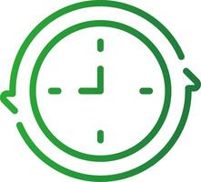 Sustainable Routine Creative Icon Design vector